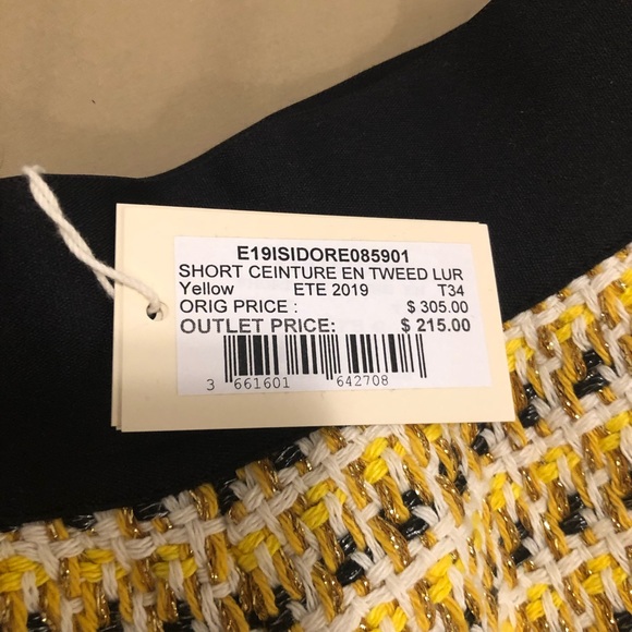 NWT super cute shorts from Maje - Picture 3 of 3